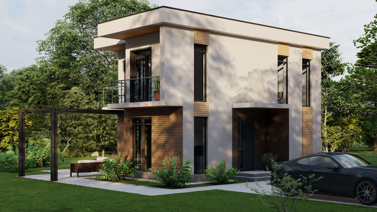 Проект Утёс, 140 м²